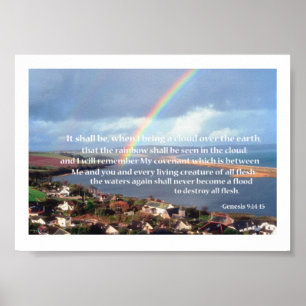 Bibelschrift Gebete Poster