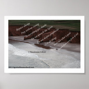 Bibelschrift Gebete Poster