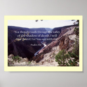 Bibelschrift Gebete Poster