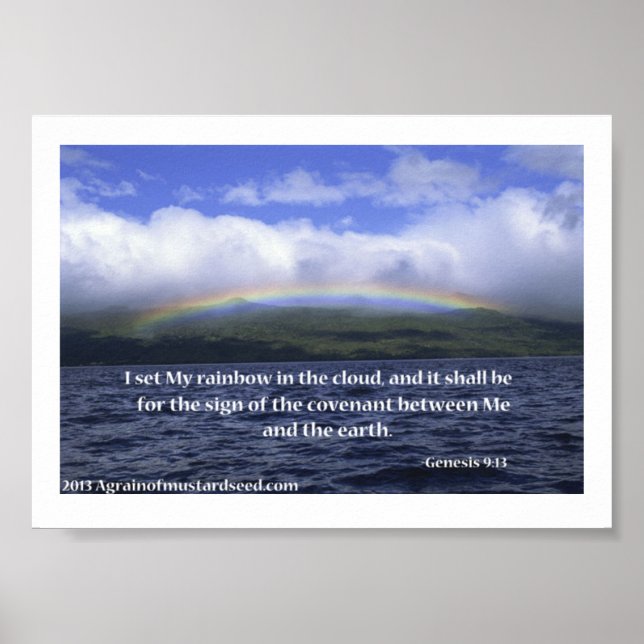 Bibelschrift Gebete Poster (Vorne)