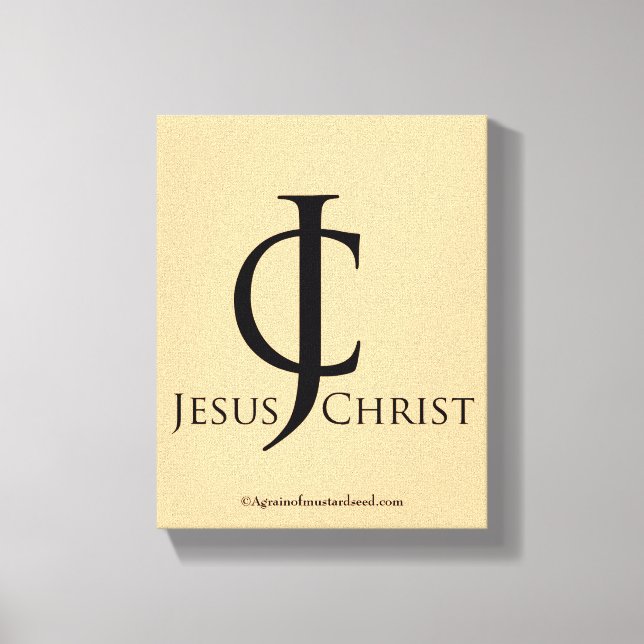 Bibelschrift Inspiration Leinwanddruck (Vorderseite)