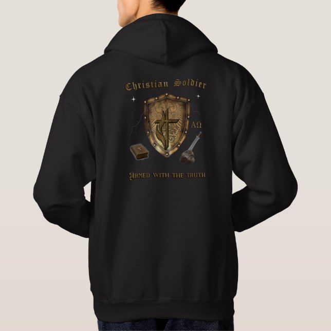 Bibelschrift ISAIAH 41:10 Hoodie (Rückseite)