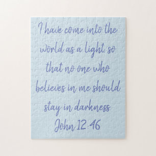 Bibelscripture-christliches Puzzlespiel Puzzle