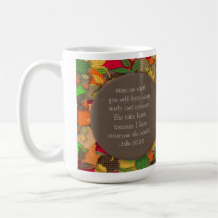 Bibelspruch-Trials und Dankeschön-Tasse Kaffeetasse