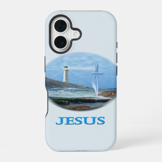 Bibelstelle iPhone 16 Hülle (Rückseite)