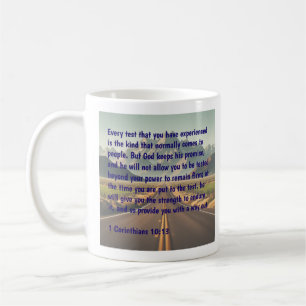Bibelstellen Meditationen 1 Korinther 10 Vers 13 Kaffeetasse
