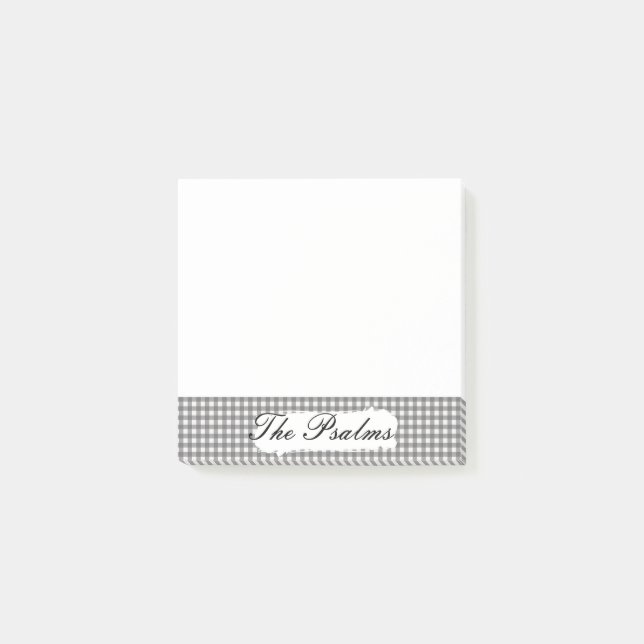 Bibelstudie nach Themen Post-it Klebezettel (Vorderseite)