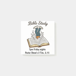 Bibelstudie Post-it Klebezettel