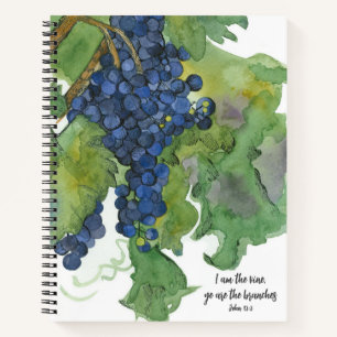 Bibelstudie Prayer Journal John Kapitel 15 Notizbuch