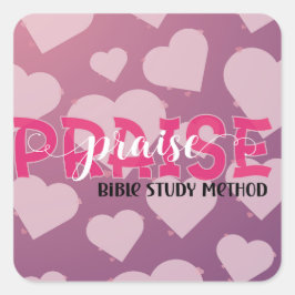 Bibelstudie Quadratischer Aufkleber