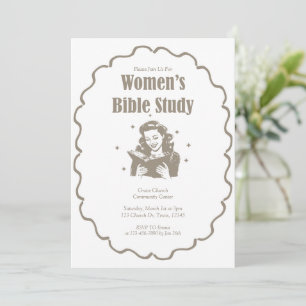 Bibelstudienkirche für Frauen Einladung