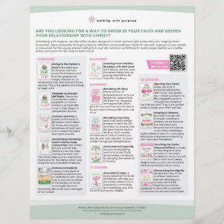 Bibelstudienoptionen für erwachsene Frauen Flyer