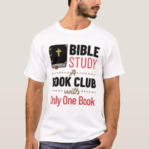 Bibelstudium Christliche Religionskirche ein Buch T-Shirt