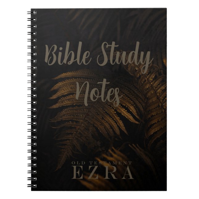 Bibelstudium-Esra Notizblock (Vorderseite)