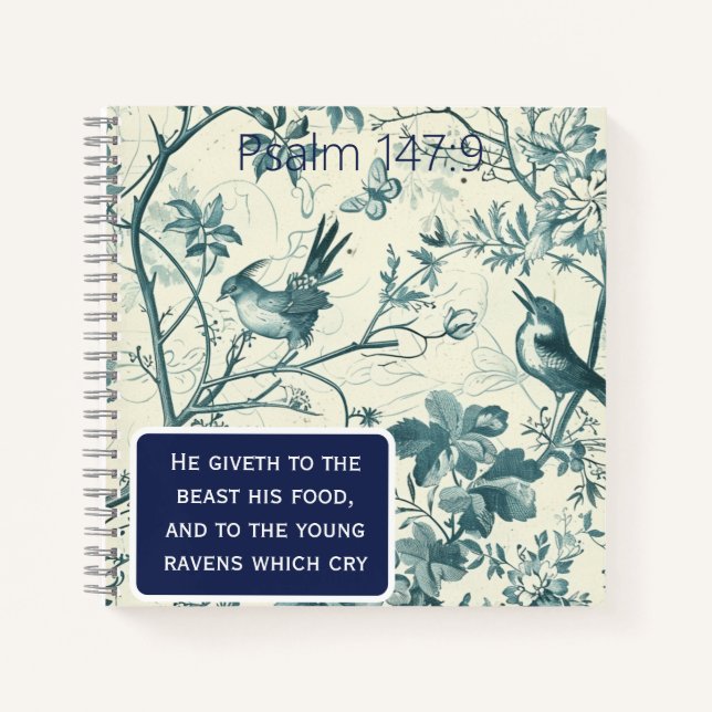 Bibelstudium-Psalmen Notizbuch (Vorderseite)