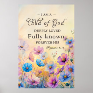 Bibelvers Ausdruckbares Dekor Poster