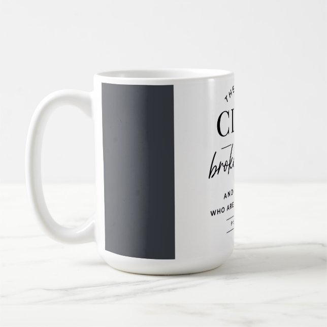 Bibelvers - Der Herr ist nah Kaffeetasse (Links)