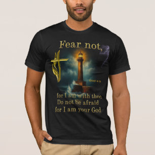 Bibelvers Fürchte dich nicht, denn ich bin bei dir T-Shirt