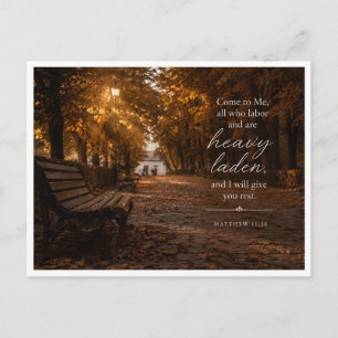 Bibelvers-Karten Christliche Schriftkarten Postkarte