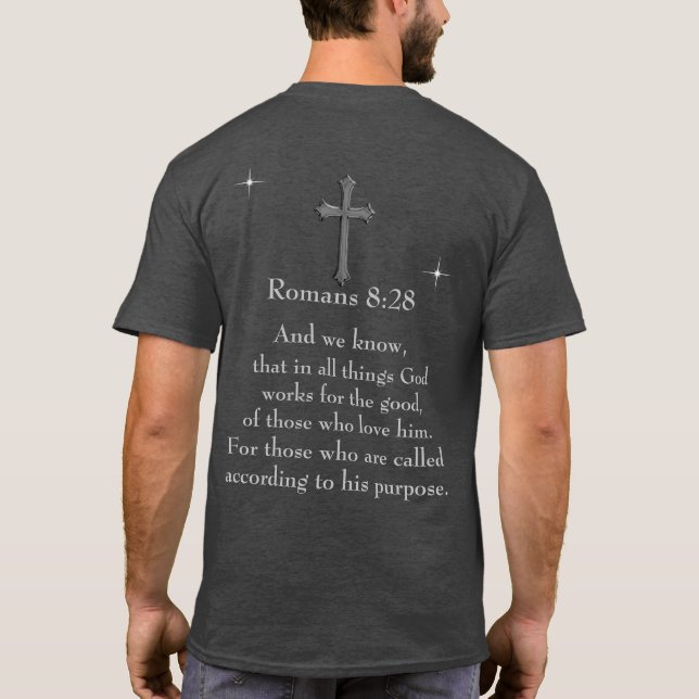 Bibelvers T-Shirt (Rückseite)