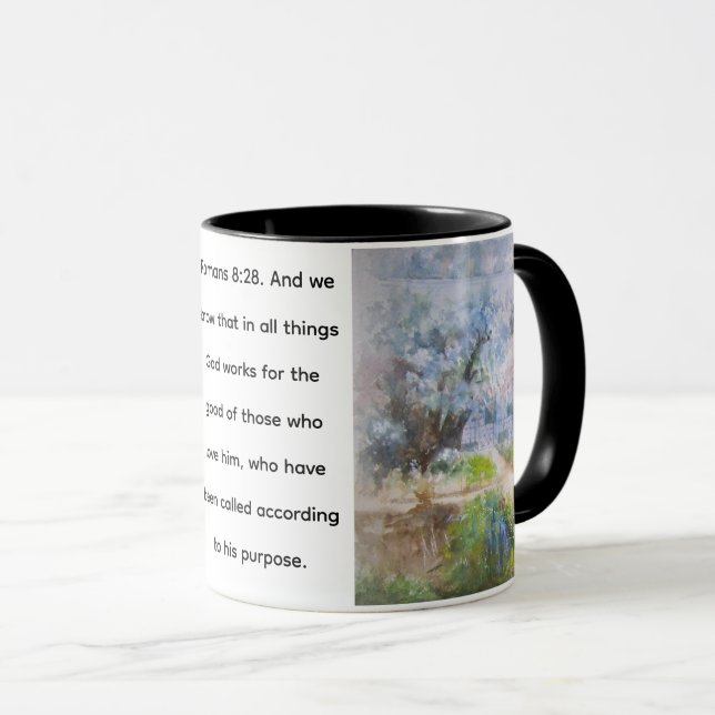 Bibelvers-Tasse Tasse (VorderseiteRechts)