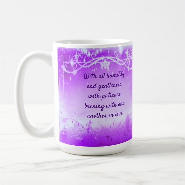 Bibelverse - 15 oz. Tasse (Links)