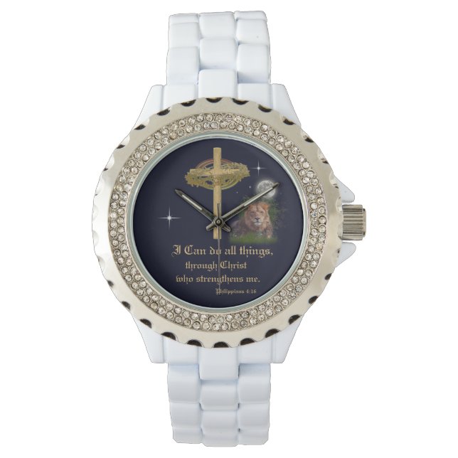 Bibelverse Armbanduhr (Vorderseite)