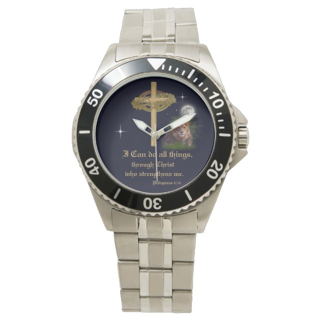 Bibelverse Armbanduhr (Vorderseite)