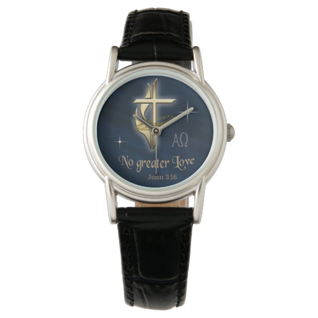 Bibelverse Armbanduhr (Vorderseite)