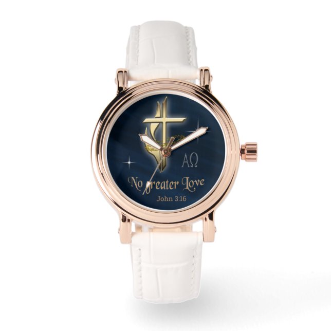 Bibelverse Armbanduhr (Vorderseite)