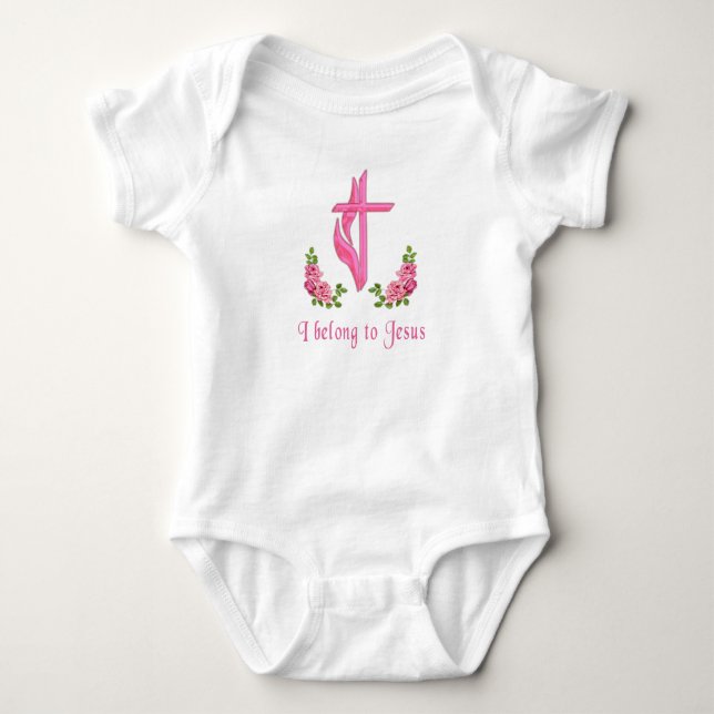 Bibelverse Baby Strampler (Vorderseite)