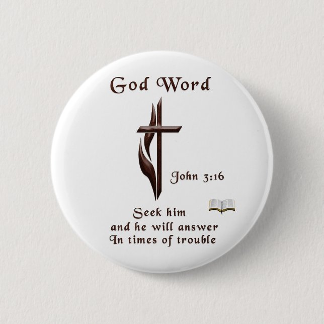 Bibelverse Button (Vorderseite)