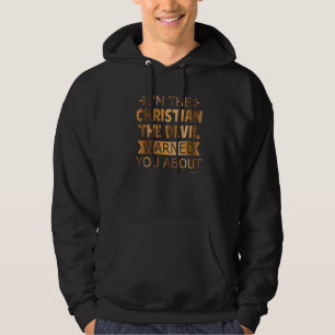 Bibelverse Christliche religiöse Kirche Got 13 Hoodie