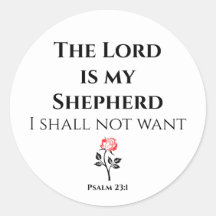 Bibelverse, Der Herr ist mein Hirte, Psalm 23