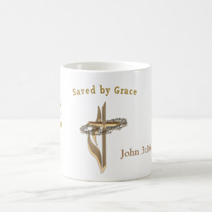 Bibelverse gerettet von Grace Kaffeetasse