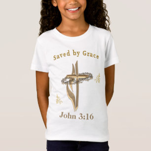 Bibelverse gerettet von Grace T-Shirt