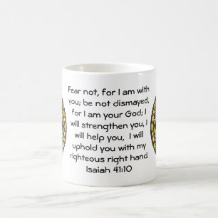 Bibelverse Inspiration Zitat Isaiah 41:10 Tasse