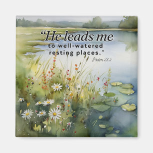 Bibelverse-Kühlschrankmagnet - Psalmen 23 Magnet