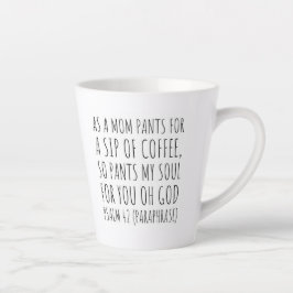 Bibelverse Latte Tasse - Psalm 42
