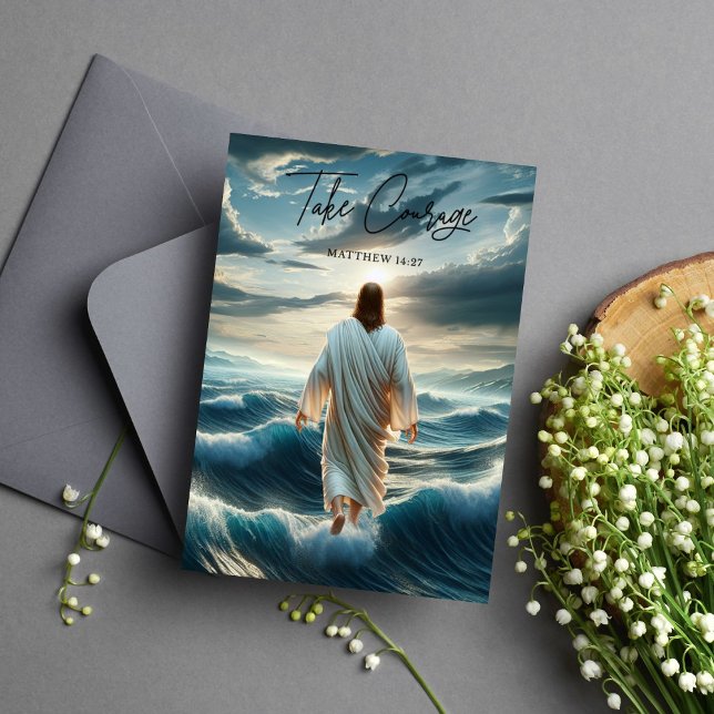 Bibelverse Mut Matthew 14:27 Karte (Von Creator hochgeladen)