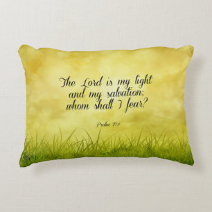 Bibelverse, Psalm 27:1 Zierkissen