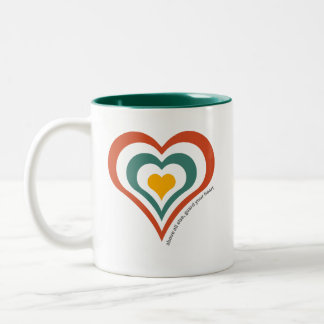 Bibelverse Retro/Vintages Christliches Geschenk Zw Zweifarbige Tasse