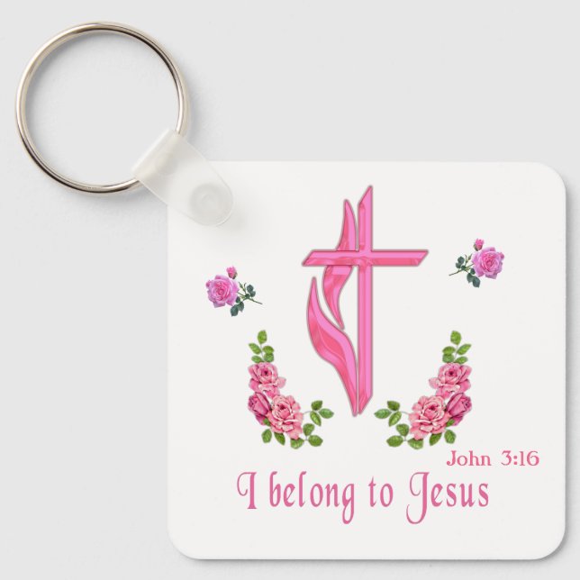 Bibelverse Schlüsselanhänger (Vorderseite)