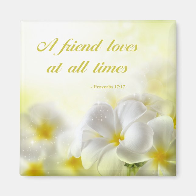 Bibelverse | Sprichwörter 17:17 | Magnet (Vorne)