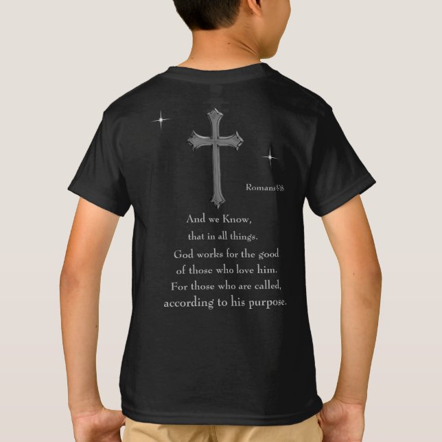 Bibelverse T-Shirt (Rückseite)