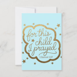 Bibelverse von 1 Samuel 1:27 Einladung