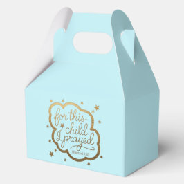 Bibelverse von 1 Samuel 1:27 Gefälligkeitsbox Geschenkschachtel