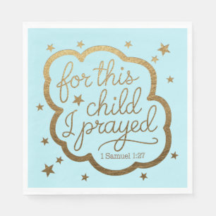 Bibelverse von 1 Samuel 1:27 Serviette