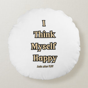 Bibelverse-Zitat 26:2 KJV Rundes Kissen