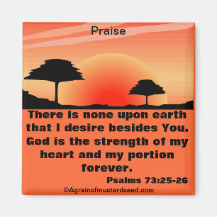 Bibelzitate Inspiration Magnet